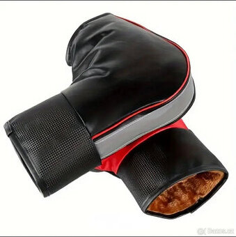 Zimní rukavice na řídítka - reflexní