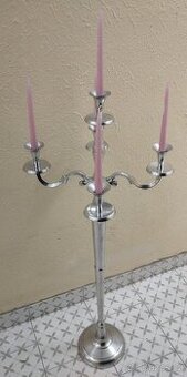 Starší velký svícen 123 cm výška.