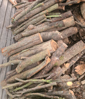 Švestkové / slivoňové dřevo na uzení nebo vyřezávání