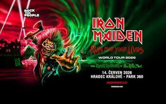 Iron Maiden v rámci Rock for People, 2 vstupenky