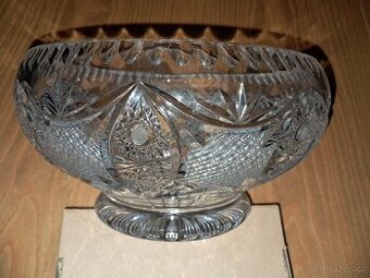 BROUŠENÁ MÍSA Bohemia Crystal - krásná