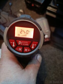 Horkovzdušná pistole aku parkside