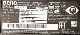 Monior 24" BenQ GW2480