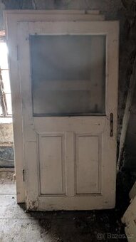 historické prosklené dveře 90L