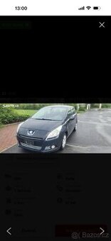 Peugeot 5008 1,6 Hdi 82 kw.6 rychl.2011
