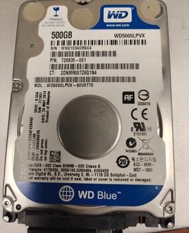HDD WDC WD5000LPVX-60V0TT0 500GB