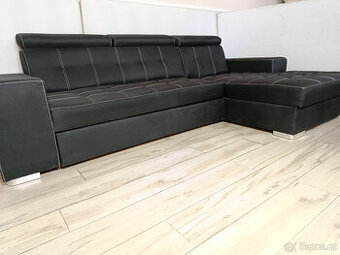 Rohová sedačka – jako nová, rozkládací