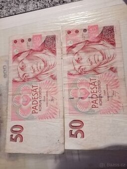 2 ks BANKOVKA 50 KČ