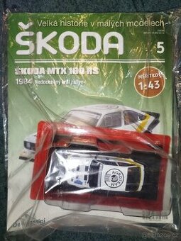 Deagostini 1/43 Škoda MTX 160 RS