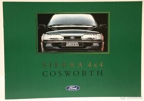 Prospekt Ford SIERRA 4x4 COSWORTH (1992)