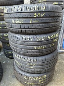 Prodám letní pneu 225/45/17 Pirelli a Michelin - 1