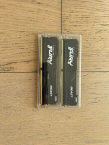 Zánovní Kingston Fury Beast 16GB DDR4 3600MHz (2x 8GB)