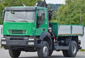 c8350 Iveco STRALIS 190T35 - 4x4 - Sklápěč + HR-PALFINGER PK