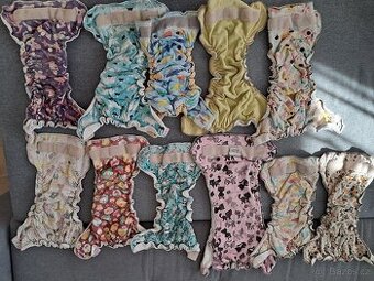 Sada látkových plen - cca 7 - 18kg