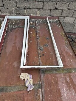 Plechové zárubně 80cm 2xprave a 2x leve (do SDK 100mm)