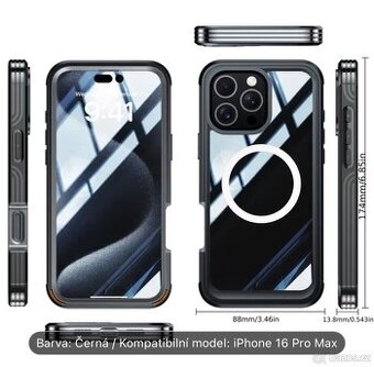 Pouzdro na iPhone 16 pro max