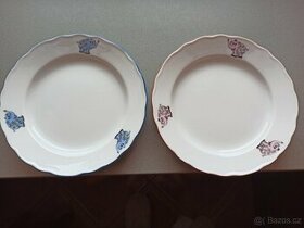 Talířky - Český porcelán Dubí - 1