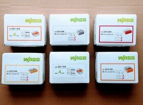Wago svorky, 10 druhů, 2,2kč/ks 4,4kč/ks, 220kč / balení - 1