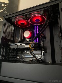 Herní PC - Ryzen 5 , RX 580, 16 GB RAM, Vodní chlazení