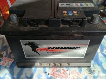 Prodám použitou autobaterii AK Power 74 Ah
