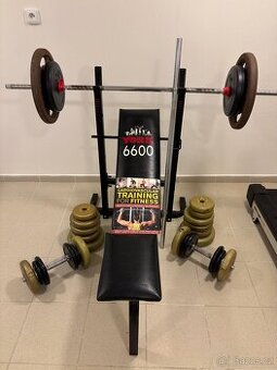 Press Bench with 90kg weights