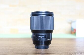 Sigma art 85mm f 1,4 pro Canon