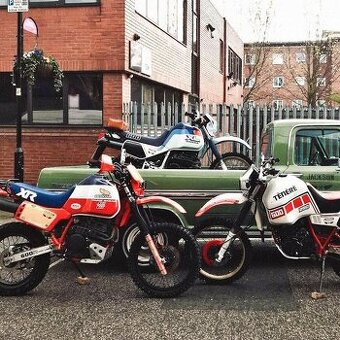 Honda nx650 Honda XL Yamaha TT600 YamahaXT600