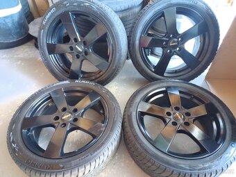 5x112 R17 7j et 48 Dezent cerne Skoda Audi VW Seat