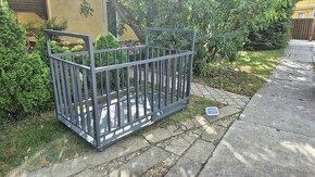 Dobytčí váha s klecí do 3 tun 100x200 cm