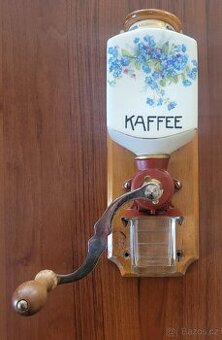 Starožitný mlýnek na kávu Leinbrock