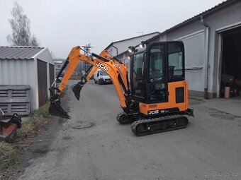 Minibagr Jcb19C-1 Roztah.podvozek,Dlouhé Rameno