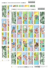 Velká sbírka volejbalových známek (čisté, ražené), celý svět