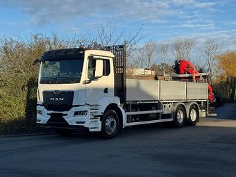 MAN TGX 26.470 6x4 - valník s hydraulickou rukou Palfinger