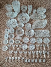 65ti dílná sada křišťálového skla