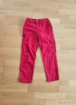 Červené letní kalhoty H&M, vel. 116