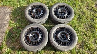 Opel Astra zimní pneumatiky 195/60R15 disky 6Jx15 4x100 ET49