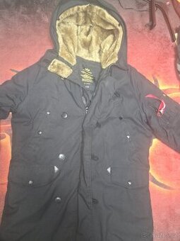 ALPHA Industries  bunda parka vel . XXL stav 9/10 ,st
