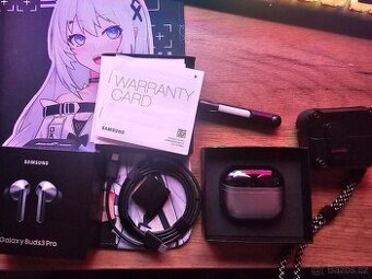 Samsung Galaxy Buds3 Pro stříbrné