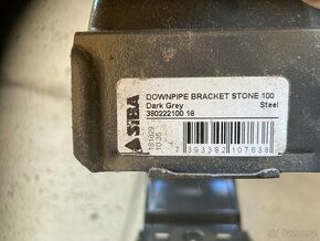 Okapove haky spony na svod. Antracit 100mm