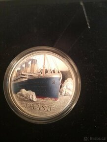 Stříbrná mince Titanic