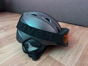 Lyzarska prilba + bryle