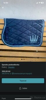 Spooks podsedlová decka