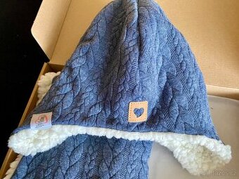 Zimní čepice + nákrčník vel 50 - 1