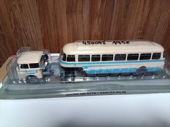 Škoda 706 RTTN + Karosa NO 80 1:43 DEA