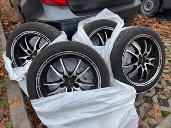 ALU DOTZ R17 pro BMW (5x120) obuté na 225/45/R17