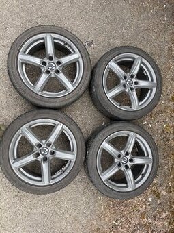 Letni kola Brock VW Škoda 5x112 R17 225/45 ET49