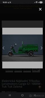 Hledám ukradnou pracovní elekrotříkolku