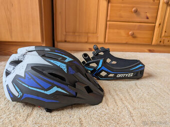 Prodám novou dětskou helmu na kolo s chráničem