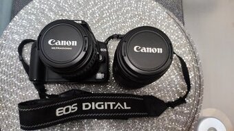 Digitální zrcadlovka Canon EOS 350D+2x objektiv+filtry Agfa