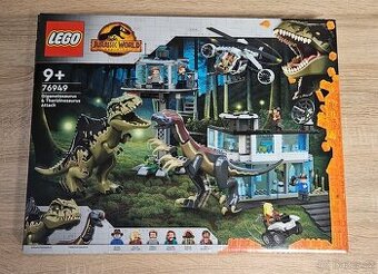 LEGO 76949 Giganotosaurus a Therizinosaurus